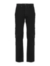 Jw Anderson Straight Leg Jeans In Black