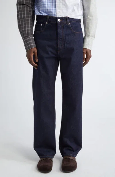 Jw Anderson Straight Leg Jeans In Indigo