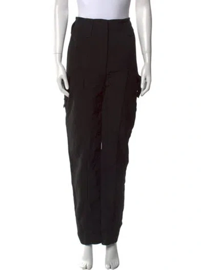 Pre-owned Jw Anderson Straight Leg Pants In Black