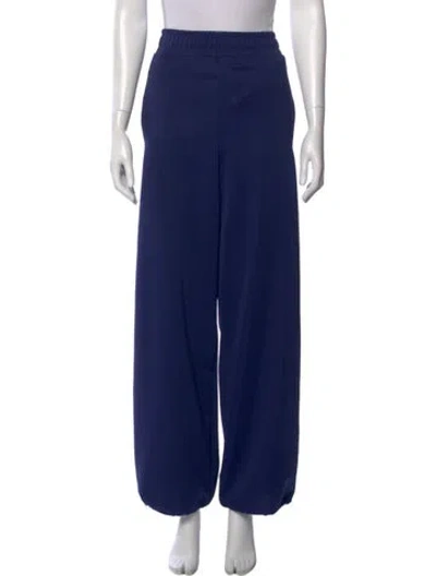 Pre-owned Jw Anderson Straight Leg Pants In Blue
