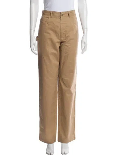 Pre-owned Jw Anderson Straight Leg Pants In Neutral