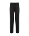 Jw Anderson Straight-leg Trousers In Black