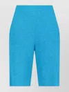 Jw Anderson Straight Leg Trousers Elastic Waistband In Blue