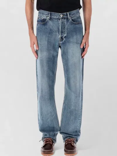Jw Anderson Straight-leg Denim Jeans In Blue