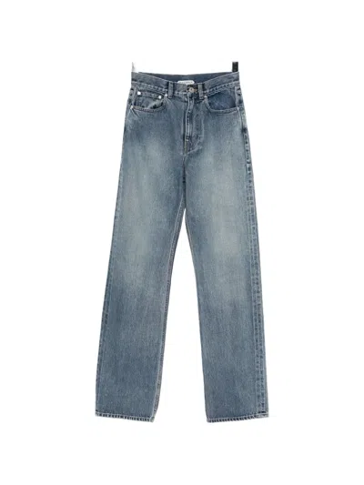 Jw Anderson Straight-leg Jeans In Blue