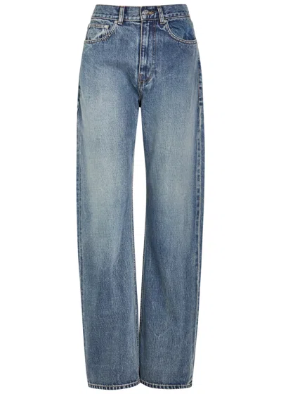 Jw Anderson Straight-leg Jeans In Blue