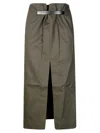 Jw Anderson Strap Detail Slit Skirt