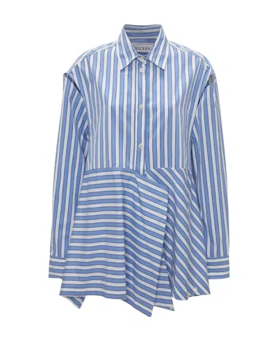 JW ANDERSON JW ANDERSON PEPLUM DRAPE SHIRT