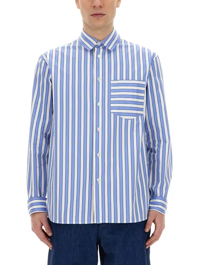 Jw Anderson J.w. Anderson Striped Shirt In Default Title