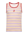 Jw Anderson J. W. Anderson Multicolored Striped Sleeveless Tank Top In Nude