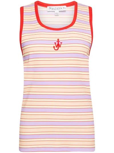 JW ANDERSON STRIPED VEST