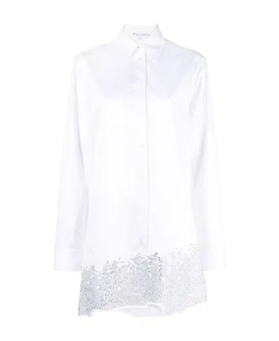 JW ANDERSON JW ANDERSON LONG-SLEEVED BUTTONED SHIRT DRESS