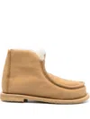 Jw Anderson Padded Ankle Boots In 20104 Nrf Medium Orange