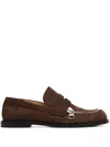Jw Anderson J. W.anderson Biker Maccasin W In Brown