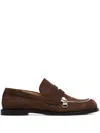 Jw Anderson J. W.anderson Biker Maccasin W In Brown