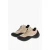 Jw Anderson J. W.anderson Suede Bubble Low-top Sneakers In Black