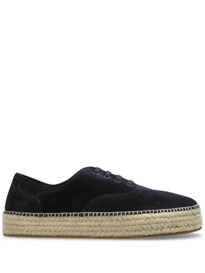 Jw Anderson Suede Espadrilles In Blau
