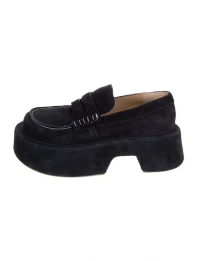 Pre-owned Jw Anderson Suede Pumps In Blue