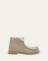 Jw Anderson Padded Ankle Boots In Grey