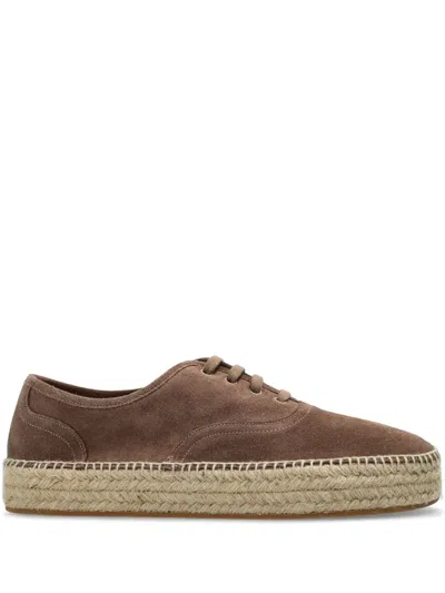 Jw Anderson Suede Sneakers In Brown