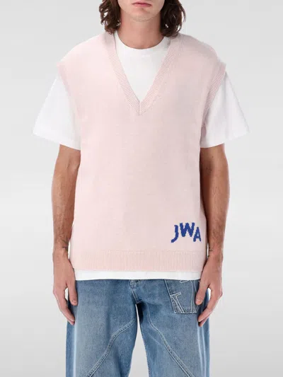 JW ANDERSON SUIT VEST JW ANDERSON MEN COLOR PINK,G58628010