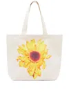 Jw Anderson Sunflower Tote Bag In Neutrals