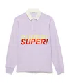 Jw Anderson Super Rugby Polo Shirt In Purple