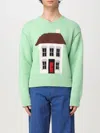 Jw Anderson J.w.anderson 'graphic' Sweater In Mint