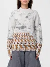 Jw Anderson Sweater  Woman Color Grey In Gray