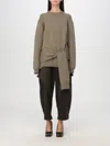 JW ANDERSON SWEATER JW ANDERSON WOMAN COLOR KAKI,G02626030