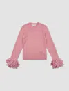 JW ANDERSON FRINGED CUFF TOP