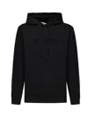 Jw Anderson Hoodie With Logo Embroidery In Black