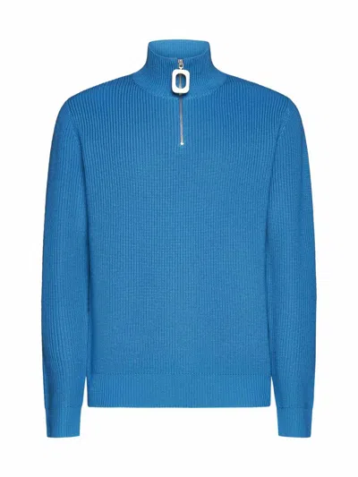 Jw Anderson Sweaters In Blue