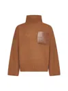 Jw Anderson Brown Jwa Pocket Sweater<br/>
