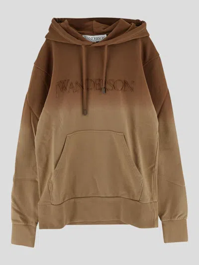 Jw Anderson Sweaters In Brown