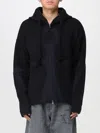 Jw Anderson Anchor Zip-up Hoodie In Black