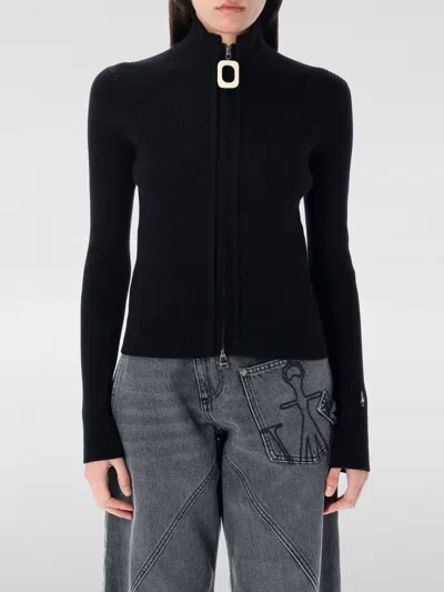 JW ANDERSON CARDIGAN JW ANDERSON WOMAN COLOR BLACK,G57651002