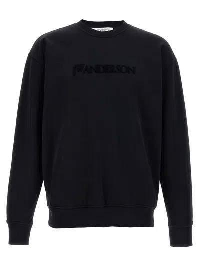 JW ANDERSON SWEATSHIRT LOGO EMBROIDERY