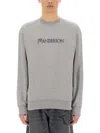 Jw Anderson Sweatshirt In Gray