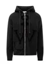 Jw Anderson Sweatshirt With Logo In Black