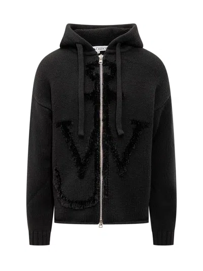 Jw Anderson Sweatshirt With Logo In Black