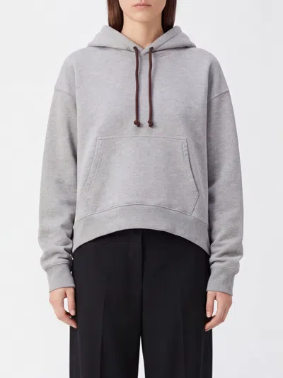 Jw Anderson Sweatshirt Woman Color Grey In Gray