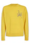 Jw Anderson Wool Crewneck Sweater Long Sleeves