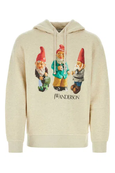 Jw Anderson Sweatshirts In Beige O Tan