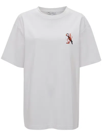 JW ANDERSON T-Shirt Con Applicazione