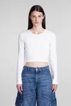 Jw Anderson T-shirt In White Cotton In White