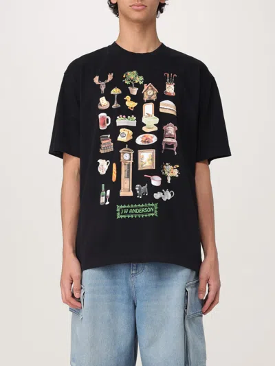 JW ANDERSON T-SHIRT JW ANDERSON MEN COLOR BLACK,427123002