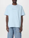 Jw Anderson J. W. Anderson Light Blue Crew Neck T-shirt In Blue