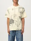 Jw Anderson T-shirt  Men Color Butter In Neutral