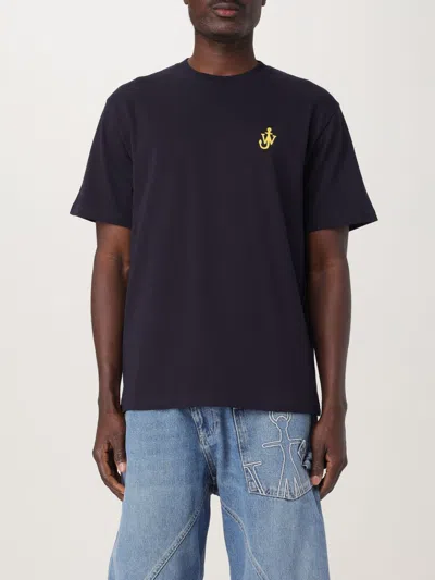 JW ANDERSON T-SHIRT JW ANDERSON MEN COLOR NAVY,427121045